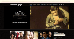 Desktop Screenshot of cinesvangogh.com