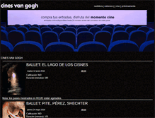 Tablet Screenshot of cinesvangogh.com